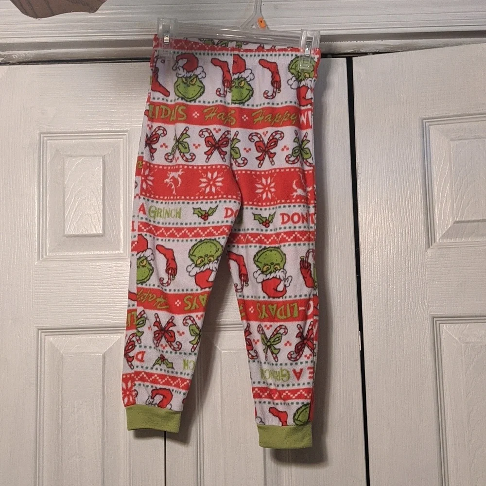 Grinch PJ Pants Size 5T.
